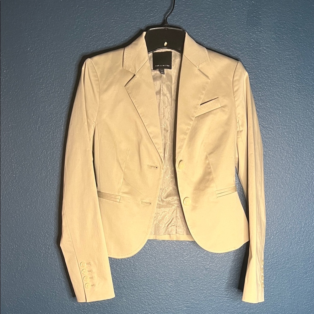 The limited tan  Tailored Blazer
